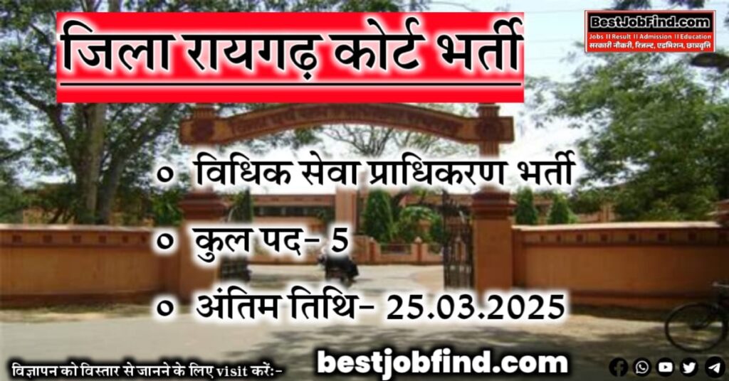 Raigarh District Court